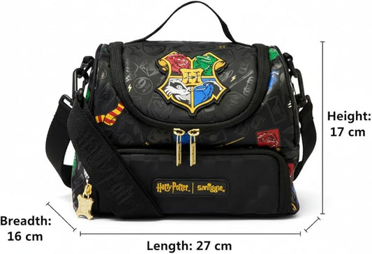 Smiggle Harry Potter 18” Trolley School Bag with Lunch Bag Combo