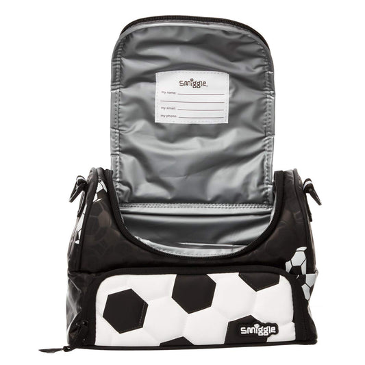Smiggle Football Print Insulated Lunch Bag