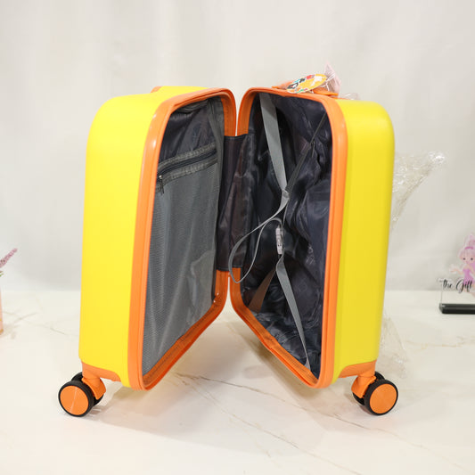 Koool – Kids Premium Ride-On Travel Suitcase | Sunny Yellow