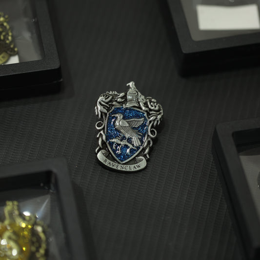 Harry Potter House Crest Metal Pins – Collectible Wizarding Badges