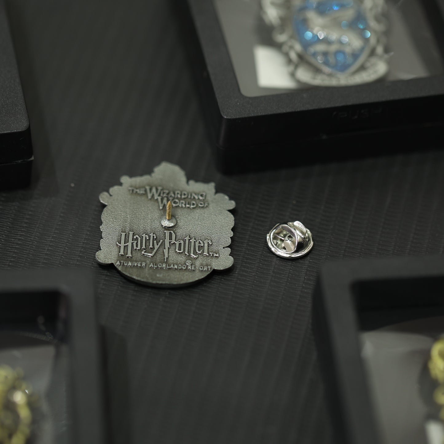 Harry Potter House Crest Metal Pins – Collectible Wizarding Badges