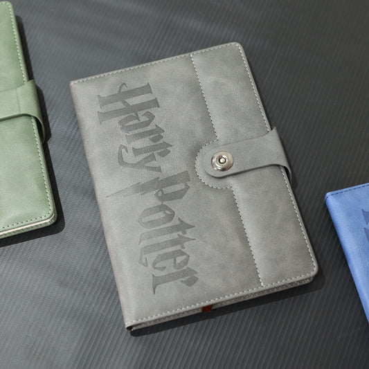 Harry Potter Premium Button-Lock Notebook | Wizard Edition