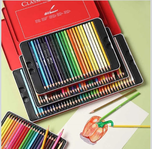 Giorgione Classic Colour Pencils – 48 Colors Metal Tin Box