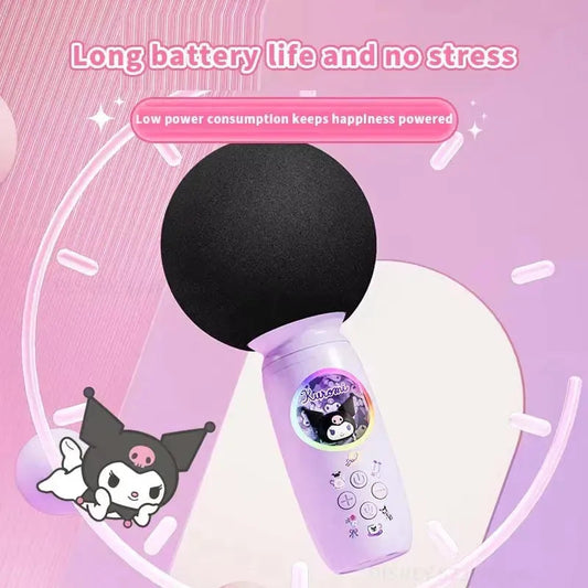 Sanrio HD Wireless Karaoke Microphone with Bluetooth Speaker