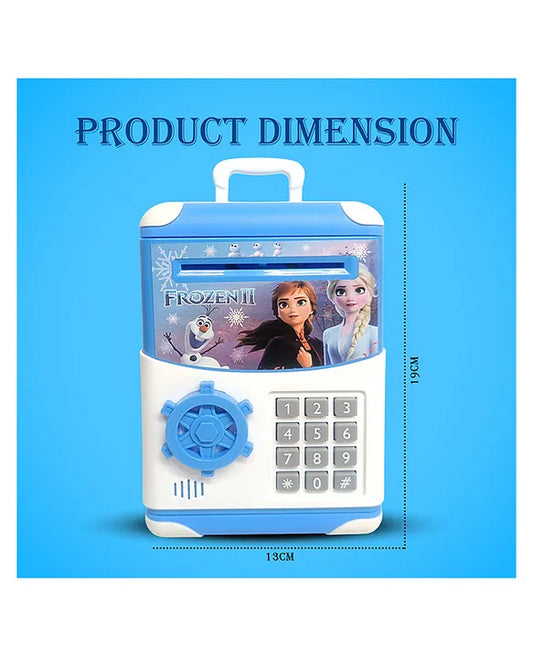 Frozen Kids Digital Money Saving ATM Bank with Password