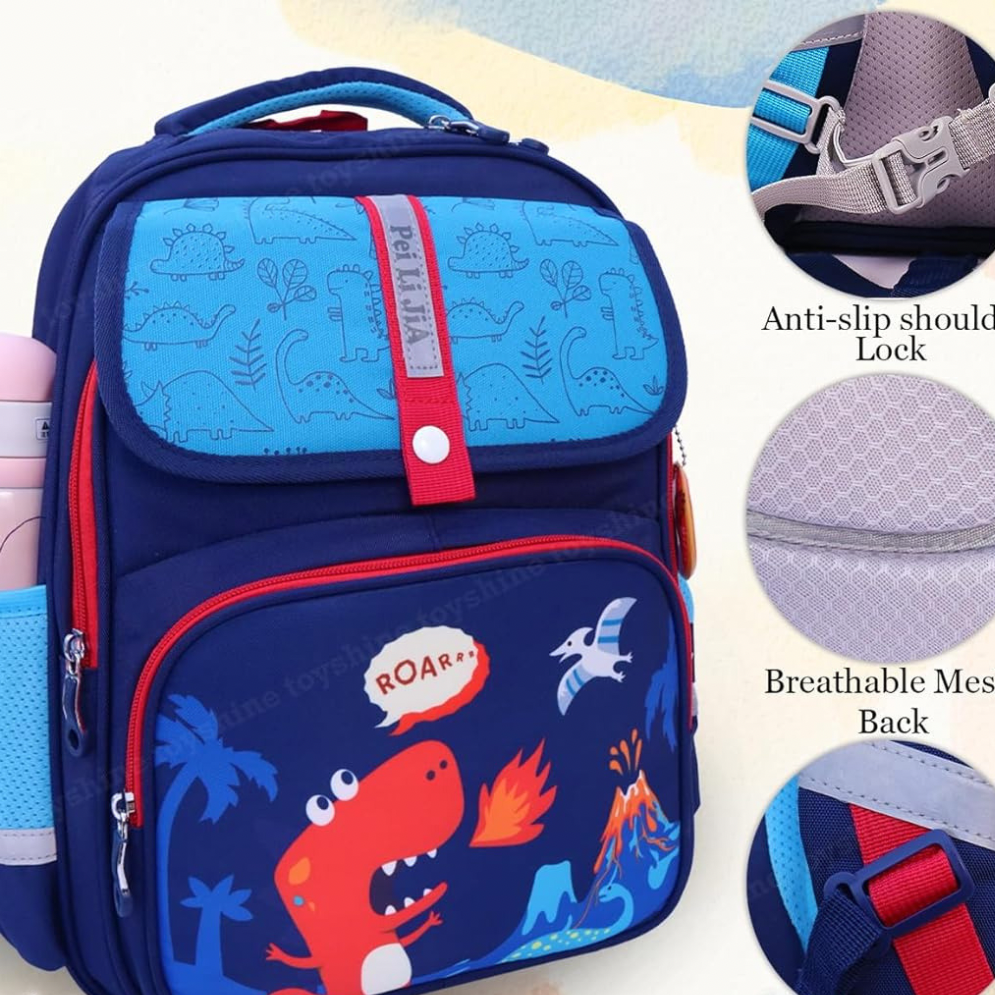 Kids Premium School Bag - 16” with Air Cushion.