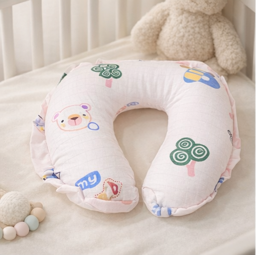 Muslin Cotton Neck Pillow.