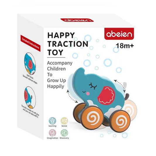 Happy Traction Elephant Toy for Toddlers