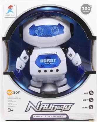 Naughty Dancing Robot Toy with Lights & Music