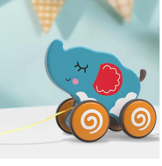 Happy Traction Elephant Toy for Toddlers