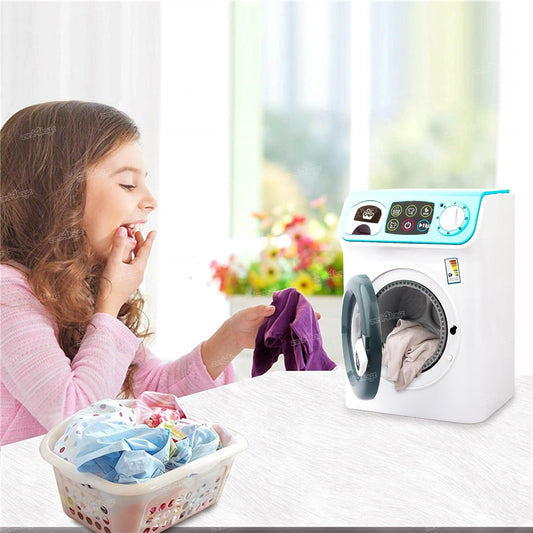 Kids Toy Washing Machine with Lights & Sound