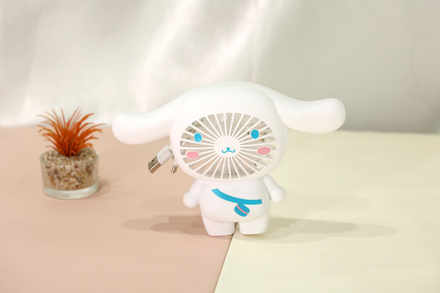 Cute Cartoon USB Mini Fan – Multi Character Variants