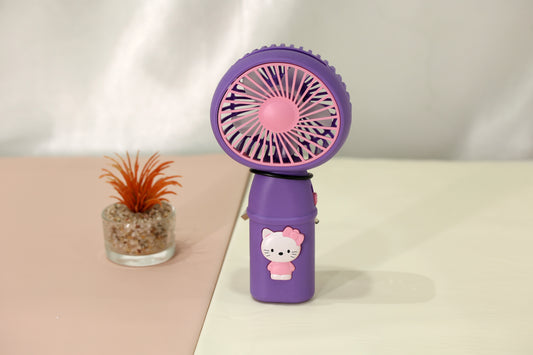 Cute Cartoon Handheld USB Fan