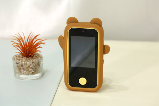 Kids Smart Touchscreen Phone with Camera, Music & Games (Bear)