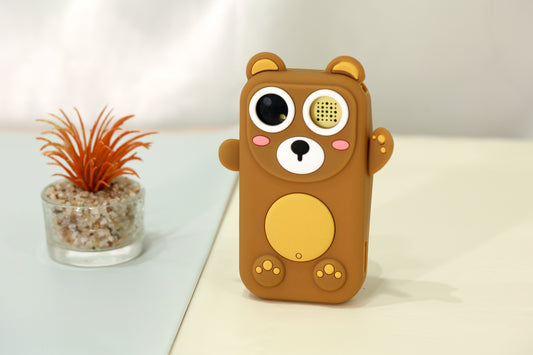 Kids Smart Touchscreen Phone with Camera, Music & Games (Bear)