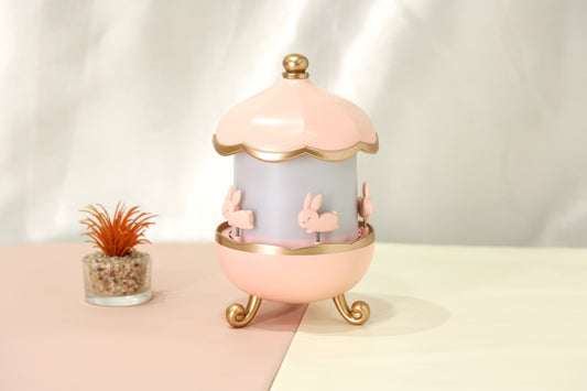 Rotating Carousel Projection Night Lamp