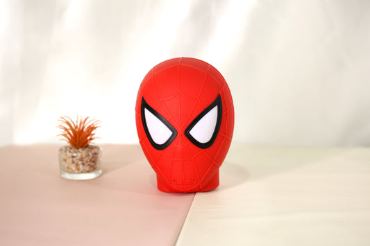 Spider-Man Head Bluetooth Speaker with LED Eyes