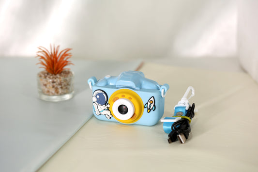 Kids Digital Camera with Silicone Cover – 20MP Photo & Video
