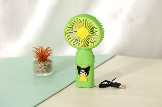 Cute Cartoon Handheld USB Fan