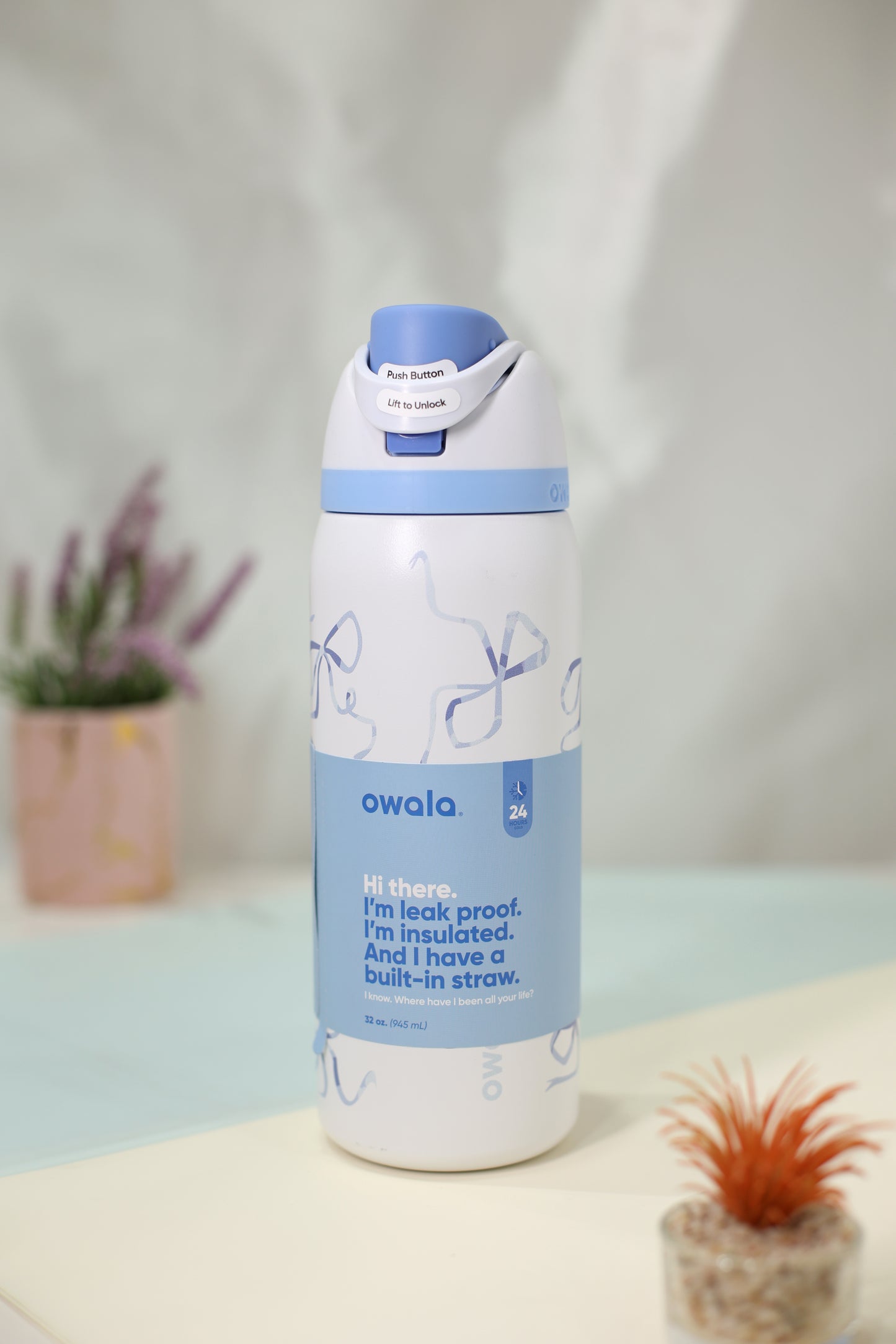 OWALA 32oz Vacuum Insulated Bottle | Sip & Swig 945ml