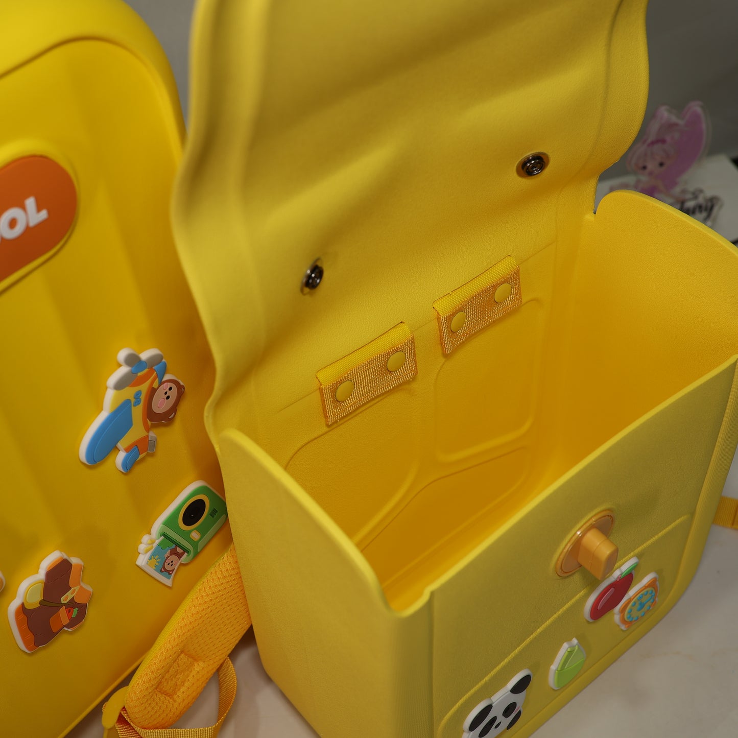 Koool – Kids Premium Ride-On Travel Suitcase | Sunny Yellow
