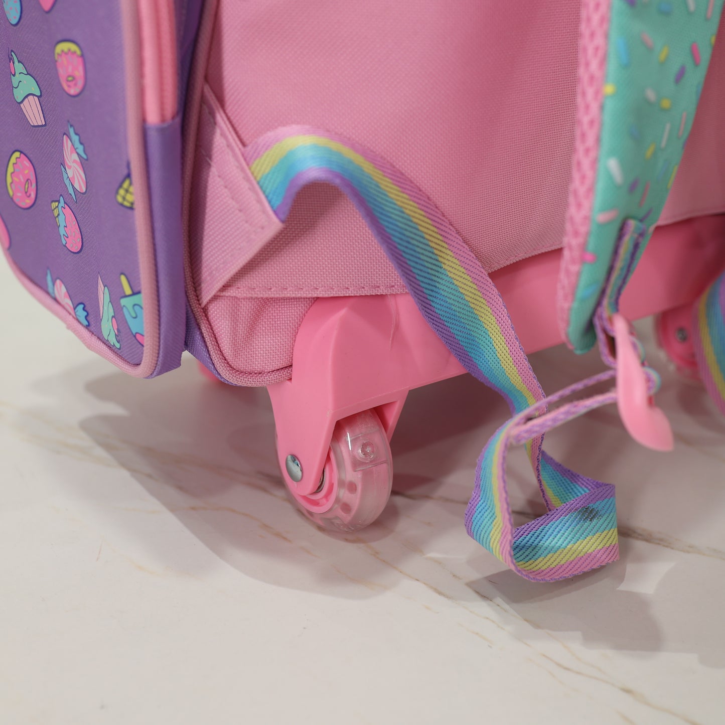 Smiggle Kids Trolley School Backpack Unicorn Pink