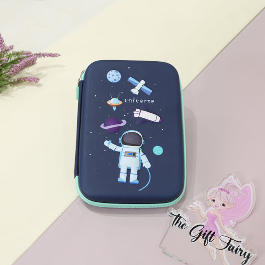 Premium Space Explorer EVA Hardtop Stationery Pouch