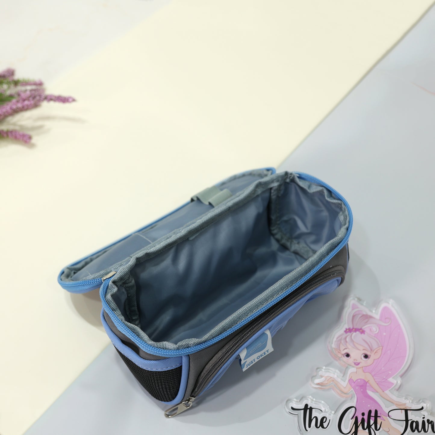 Jumbo Multi-Pocket SELF Zipper Stationery Pouch