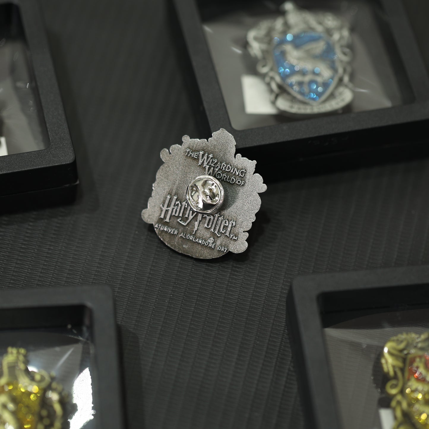 Harry Potter House Crest Metal Pins – Collectible Wizarding Badges