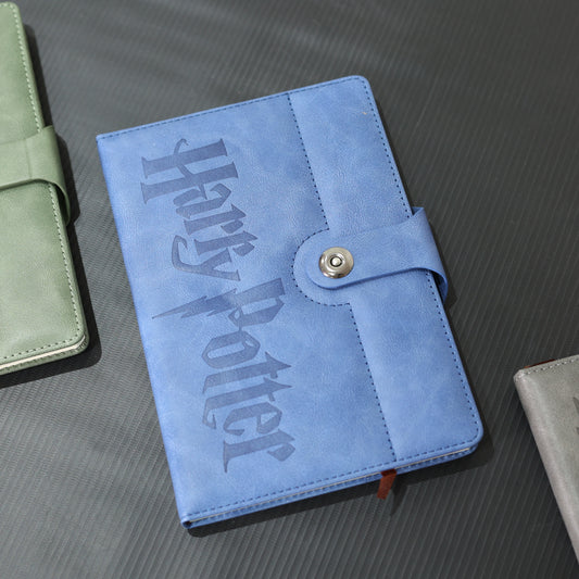 Harry Potter Premium Button-Lock Notebook | Wizard Edition