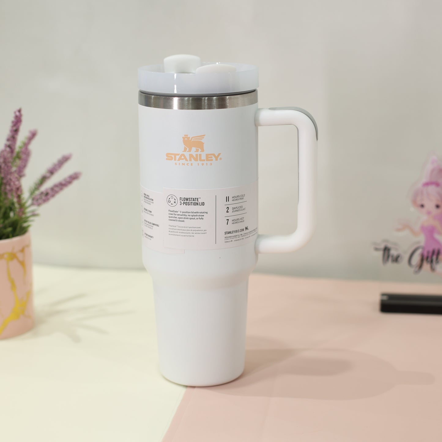 Stanley Quencher Insulated Tumbler | Premium Stainless Steel Mug | Solid Colour. 40oz