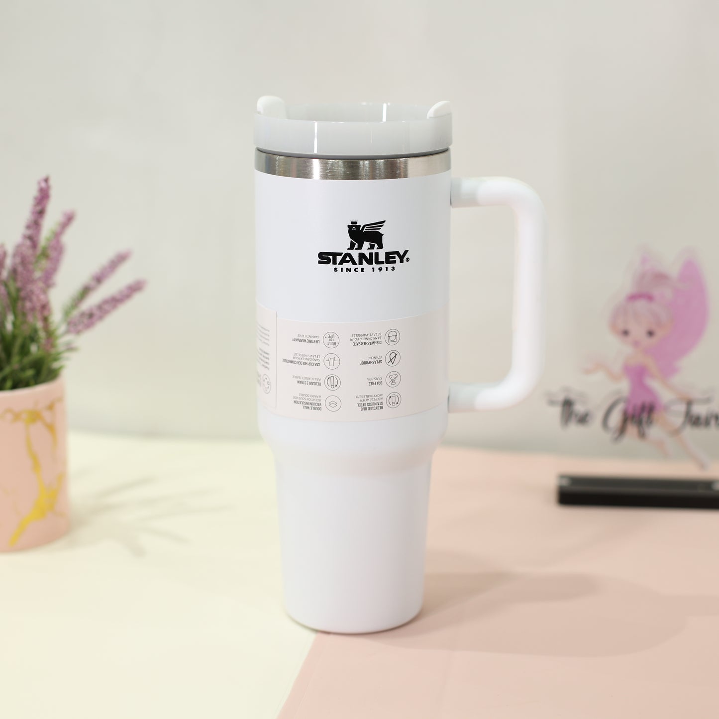 Stanley Quencher Insulated Tumbler | Premium Stainless Steel Mug | Solid Colour. 40oz