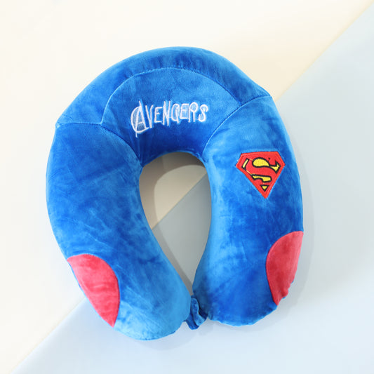 Avengers Kids Neck Pillow for Travel | Superhero Cushion