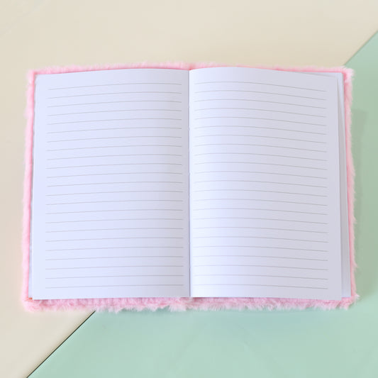 Stitch Soft Furry Diary for Kids