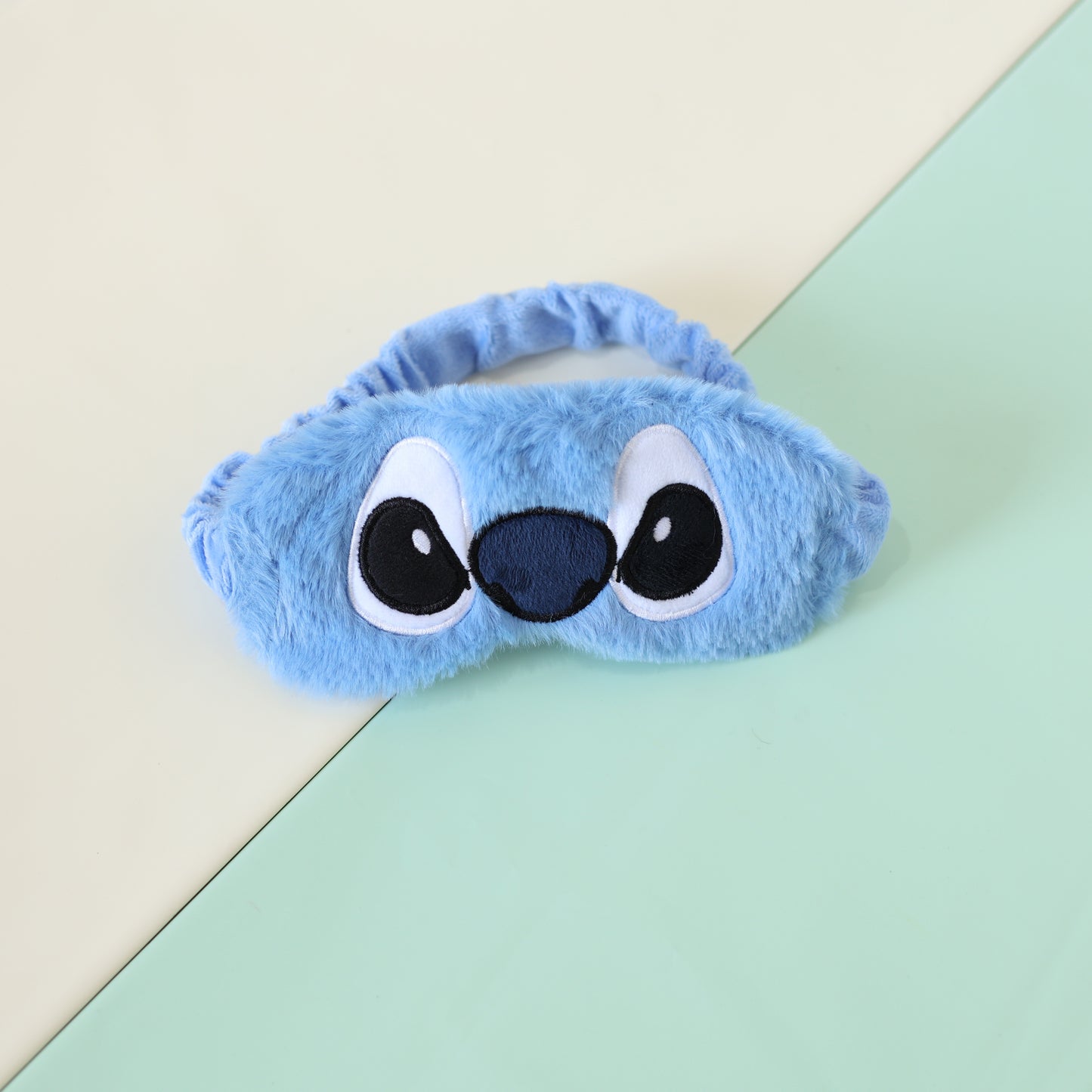 Premium Stitch Cartoon Furry Sleep Eye Mask for Kids