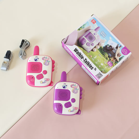 Unicorn Kids Walkie Talkie Toy Set (2pcs)