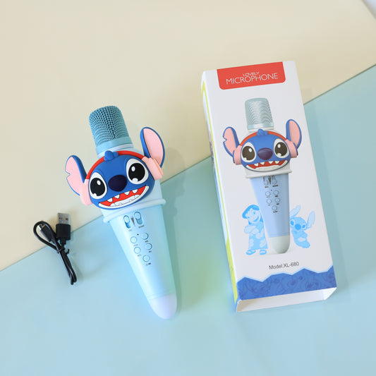 Stitch Karaoke Microphone – Rechargeable Singing Mic for Kids