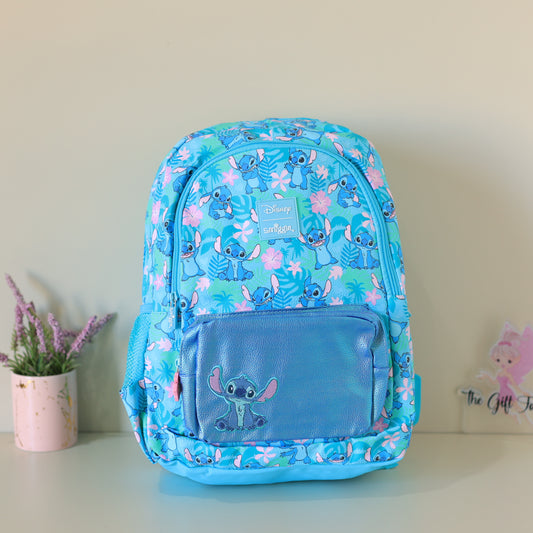 Smiggle Stitch Printed Shoulder School Backpack for Kids