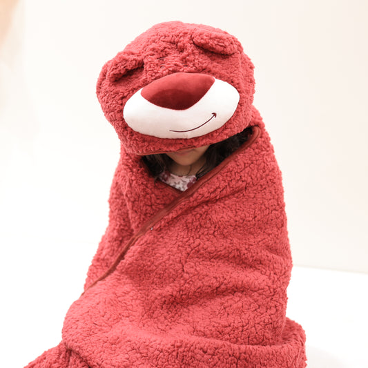 Sanrio Purr- fectly Cozy Wearable Blanket. [Lotso]