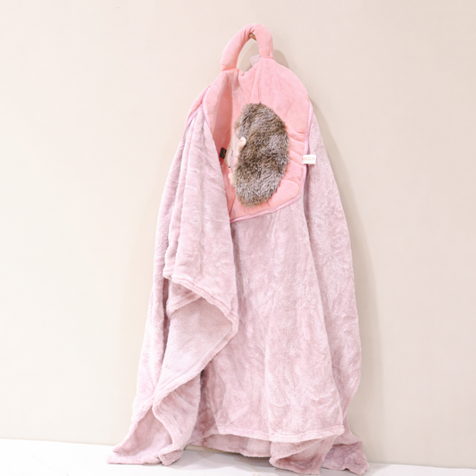 Snuggle Buddy 2-in-1 Baby Blanket | Pillow & Soft Toy with Zipper Cover