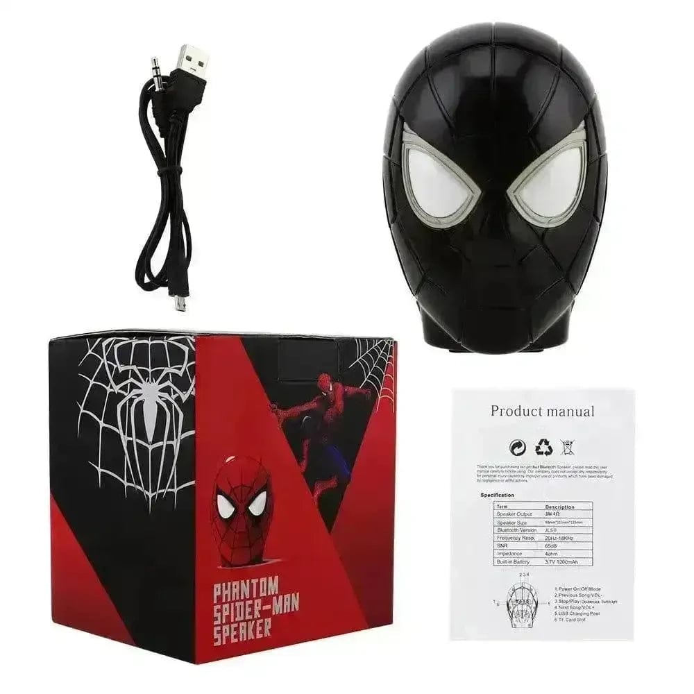 Spider-Man Head Bluetooth Speaker with LED Eyes