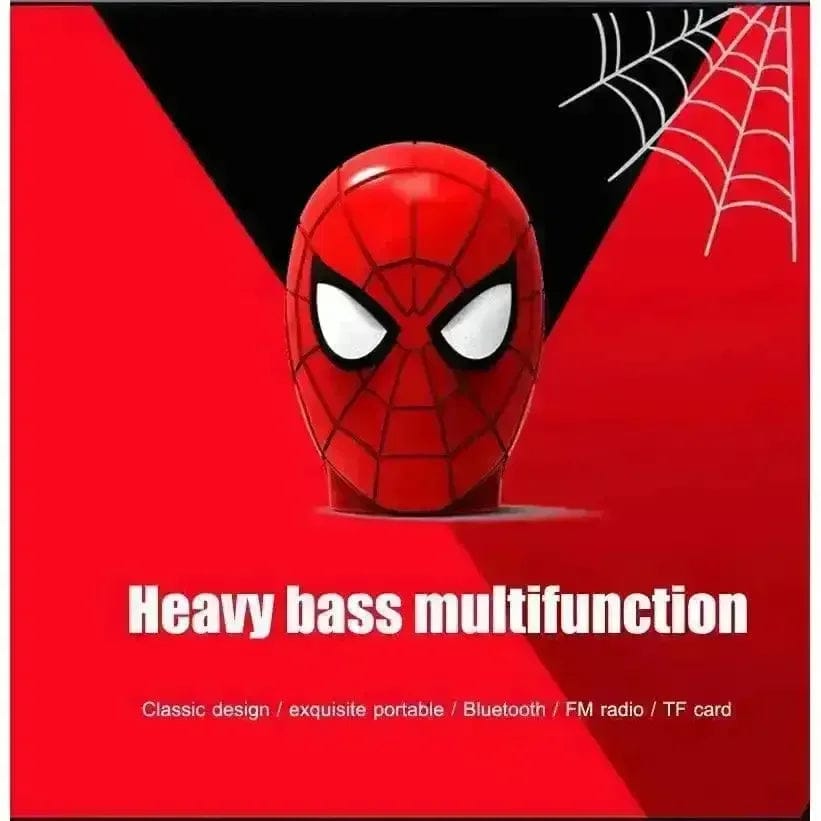 Spider-Man Head Bluetooth Speaker with LED Eyes