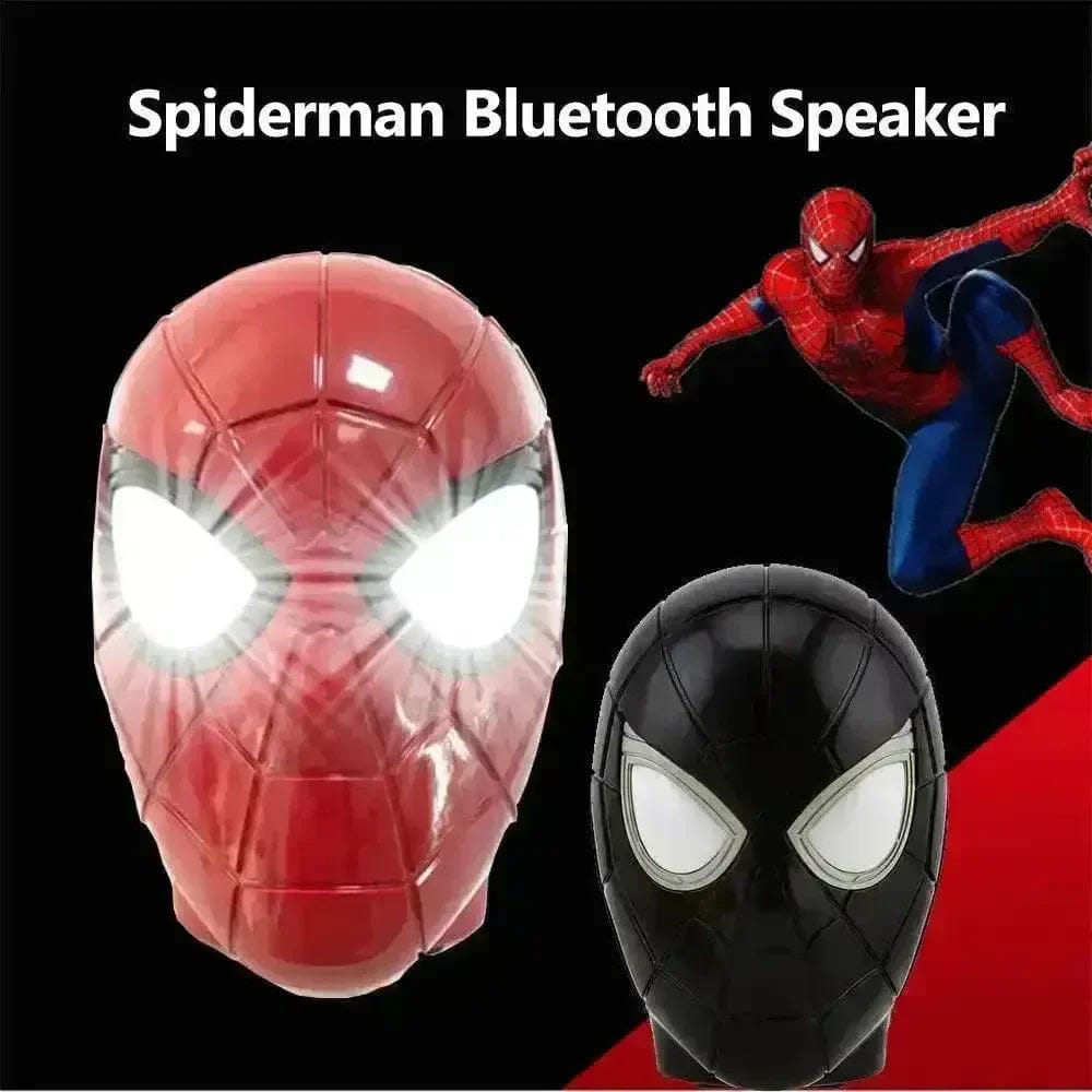 Spider-Man Head Bluetooth Speaker with LED Eyes