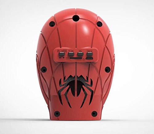 Spider-Man Head Bluetooth Speaker with LED Eyes