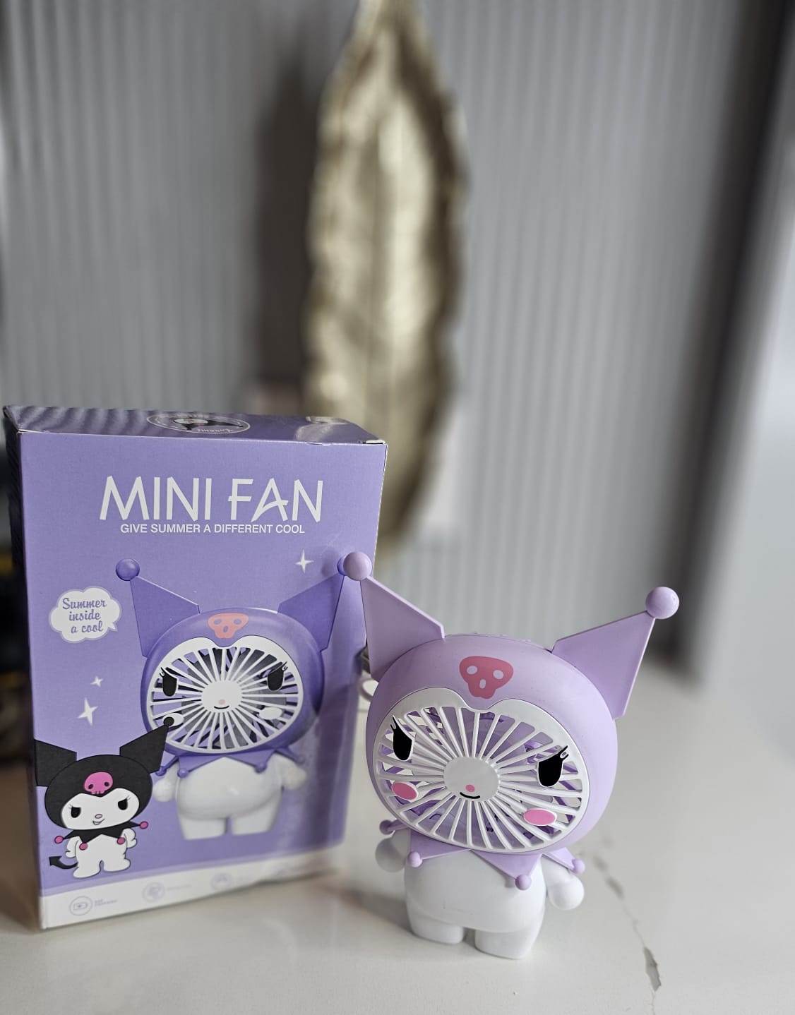 Cute Cartoon USB Mini Fan – Multi Character Variants