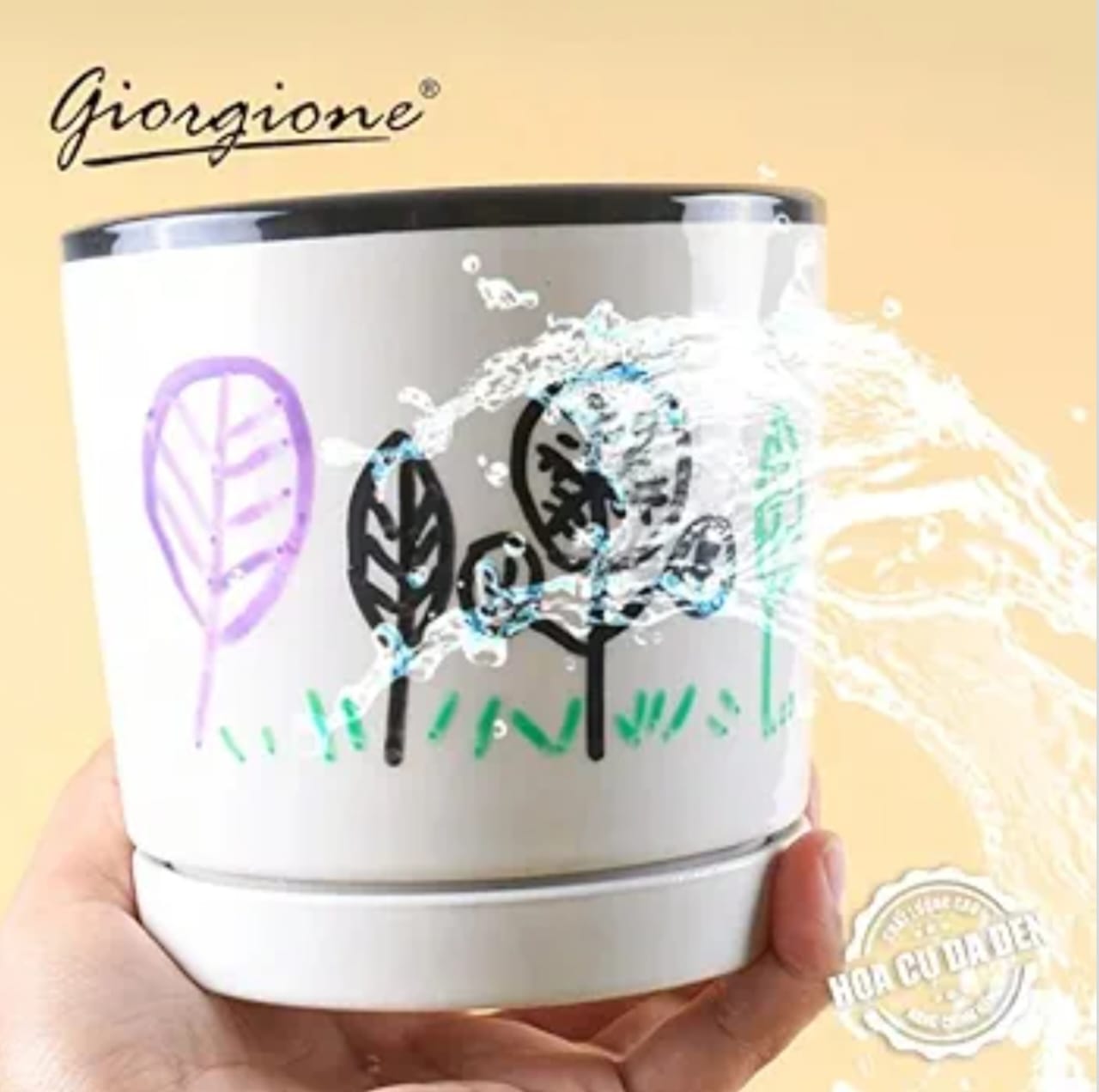 Giorgione Acrylic Marker Pens – 24 Colors Waterproof Art Set