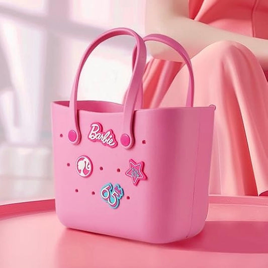 Barbie Charm Tote Bag - Miniso