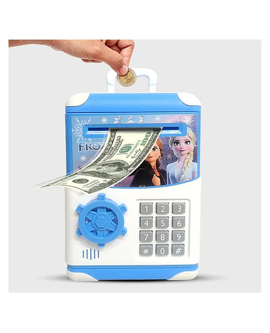 Frozen Kids Digital Money Saving ATM Bank with Password