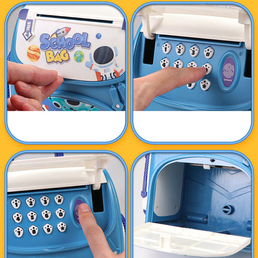 Kuromi Backpack Style Piggy Bank for Kids