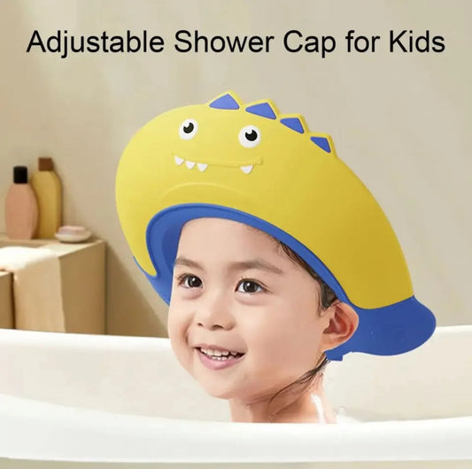Adjustable Kids Shampoo Shower Cap – Eye Protection Bath Hat